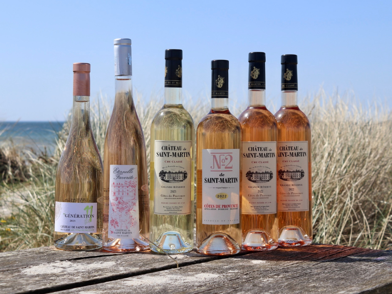 Sommerens rosévine
