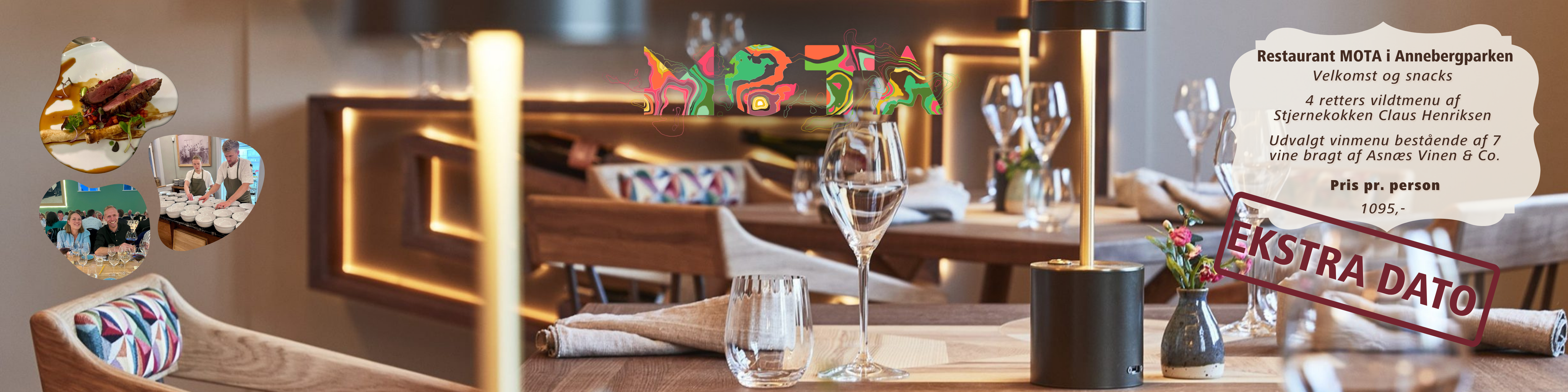 Vildt-aften på restaurant MOTA