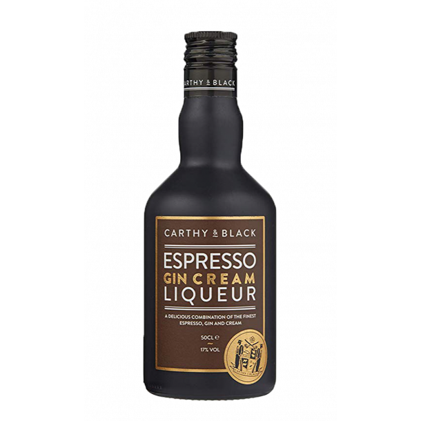 Carthy &amp; Black Espresso Gin Cream Liqueur