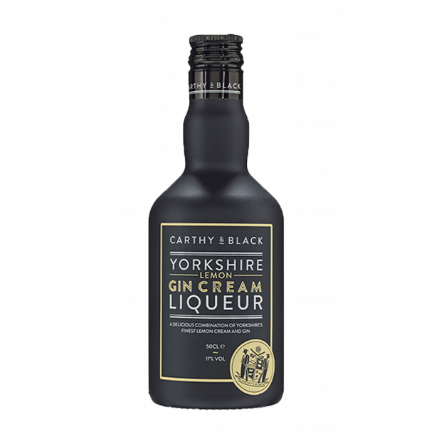 Carthy &amp; Black Gin Lemon Cream Liqueur