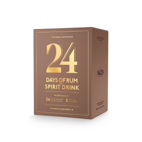 Romjulekalender 2025 - 24 Days of Rum Mocha Edition (inkl. 2 glas)
