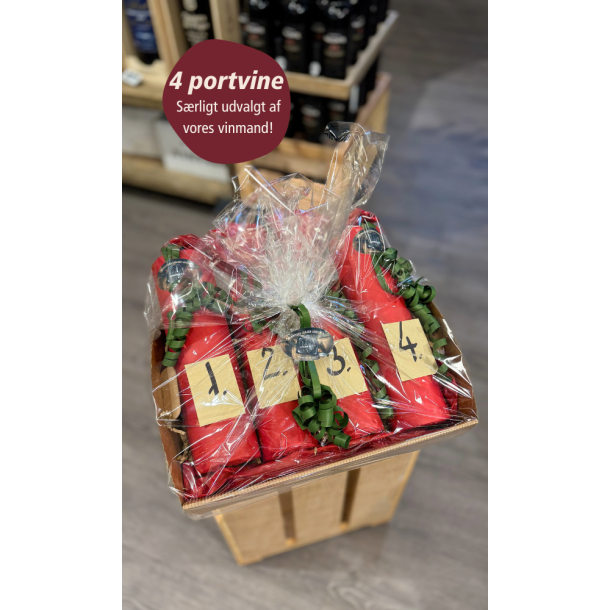 Portvin Adventskalender - 4 helflasker