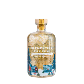Clementine Gin Liqueur Illuminated Snow Globe