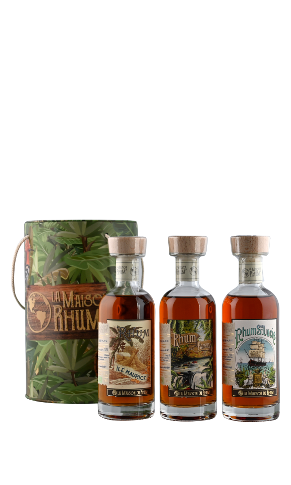 La Maison du Rhum Mini Bucket Gavesæt 3x200 ml. - Spiritus - Asnæs ...