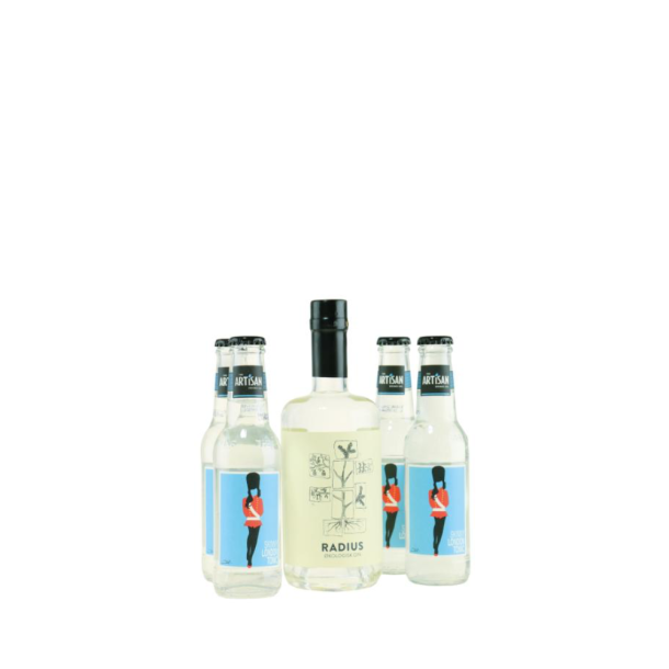 Gaveske Radius Gin KO med 4 Tonics