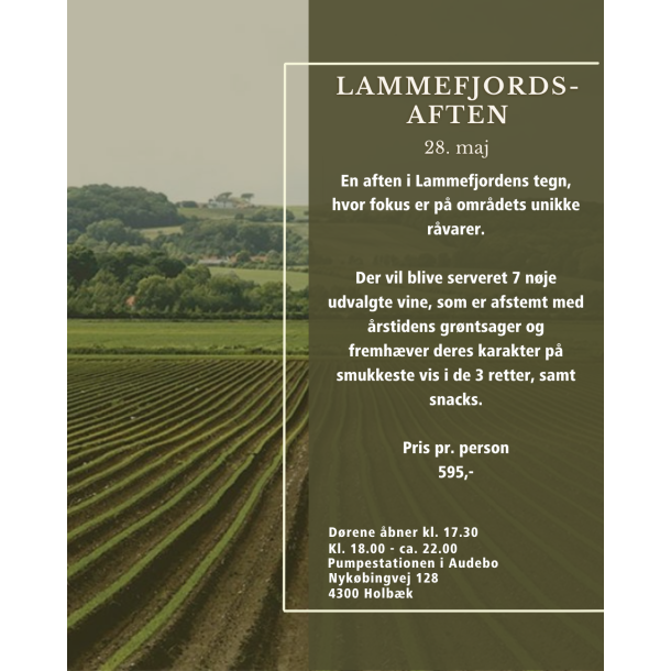 Billet 28. maj - Lammefjordsaften